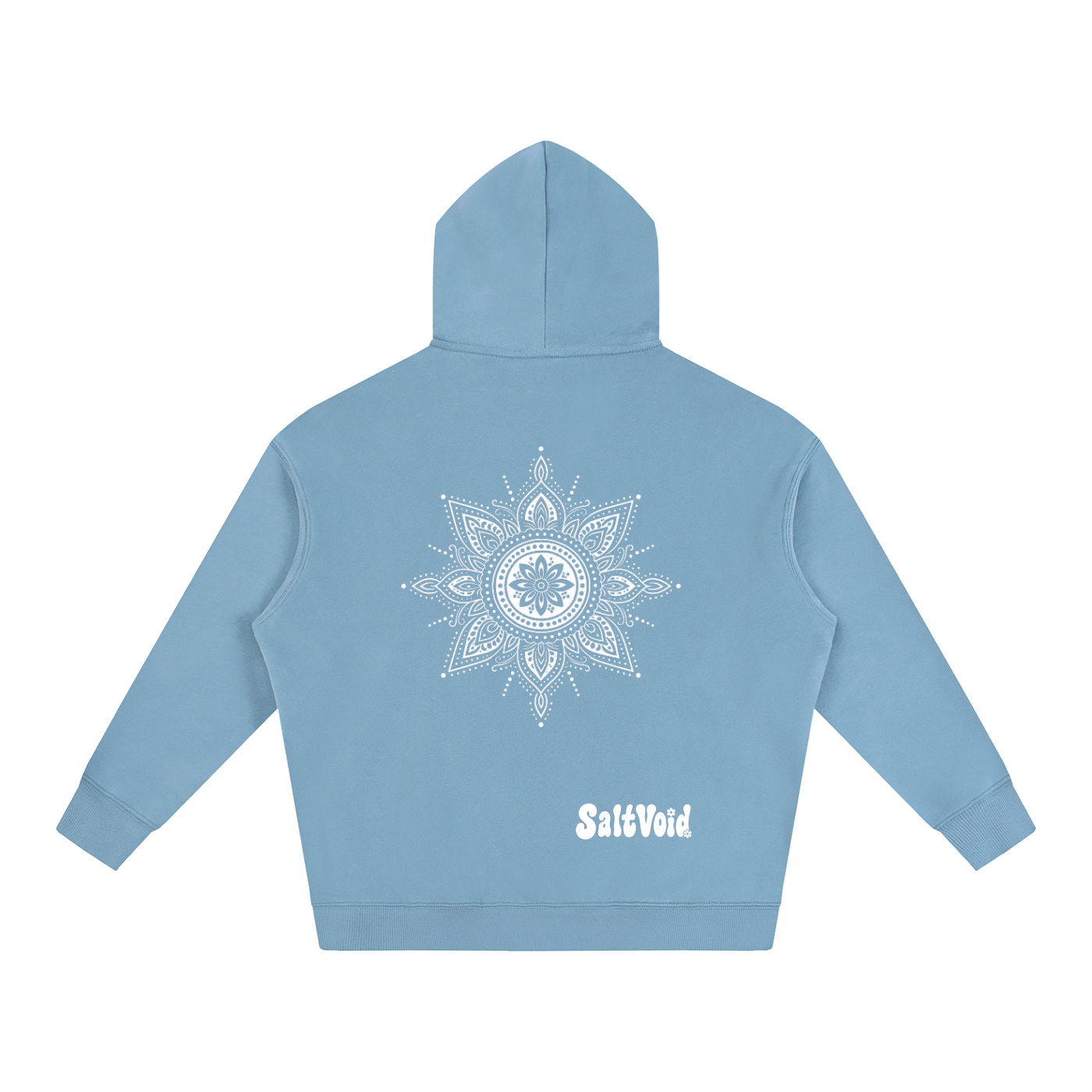 Mandala Oversize Fleeced Hoodie