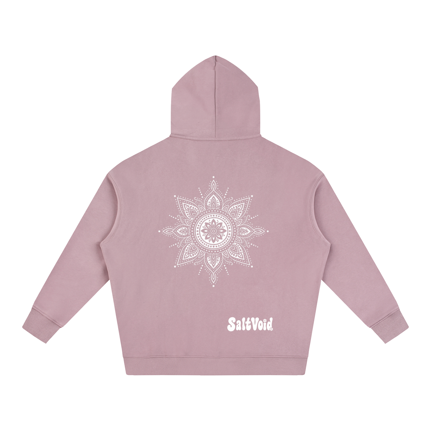 Mandala Oversize Fleeced Hoodie
