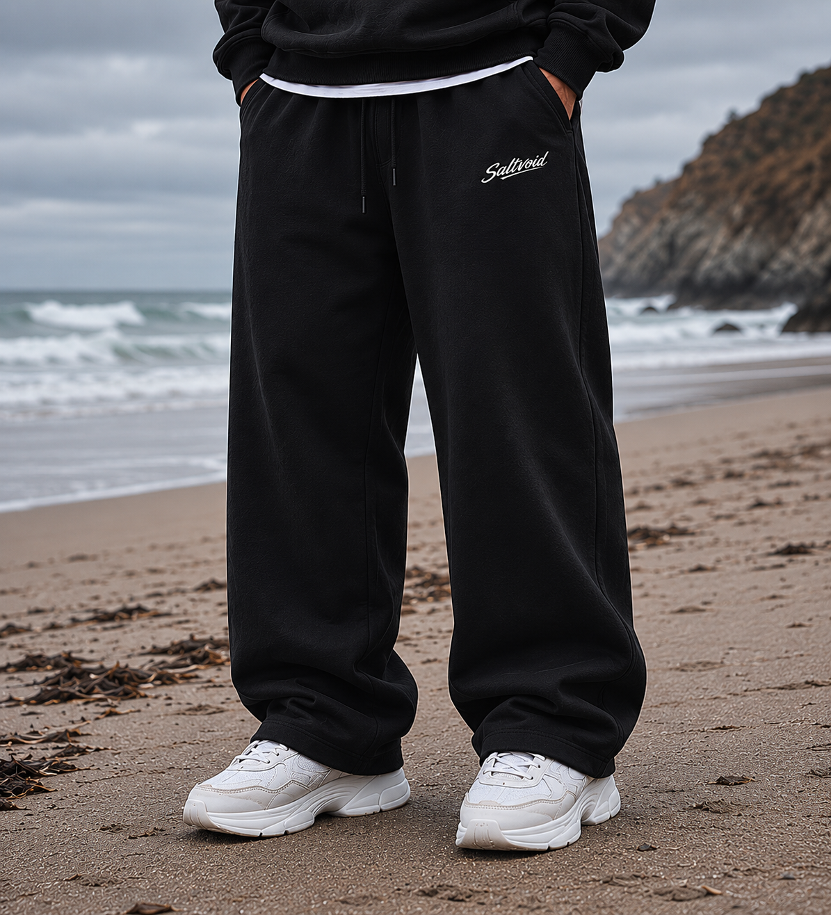 Men’s Heavyweight Fleece Straight Leg Trackies