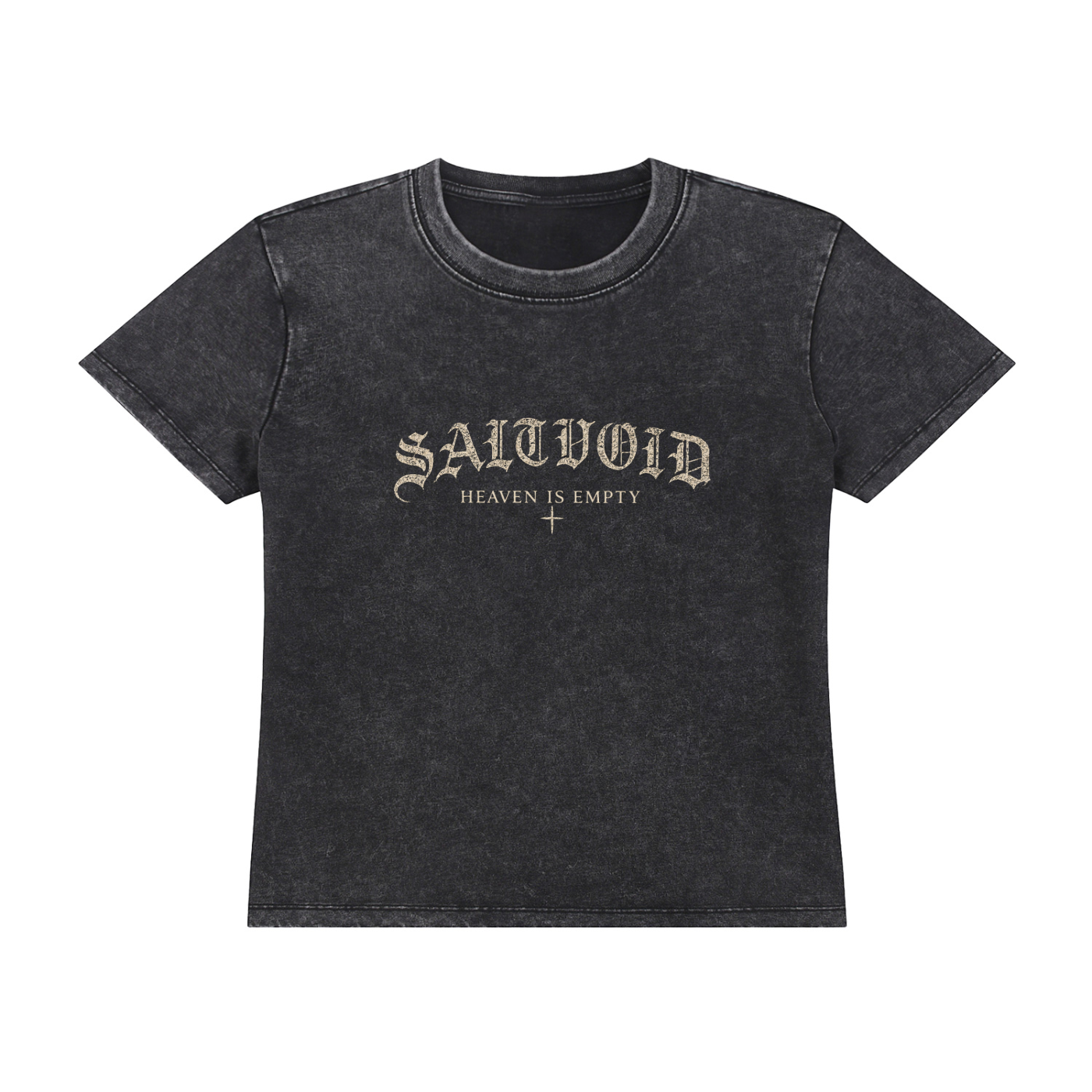 Vintage Wash Heaven is Empty Drop Shoulder T-shirt