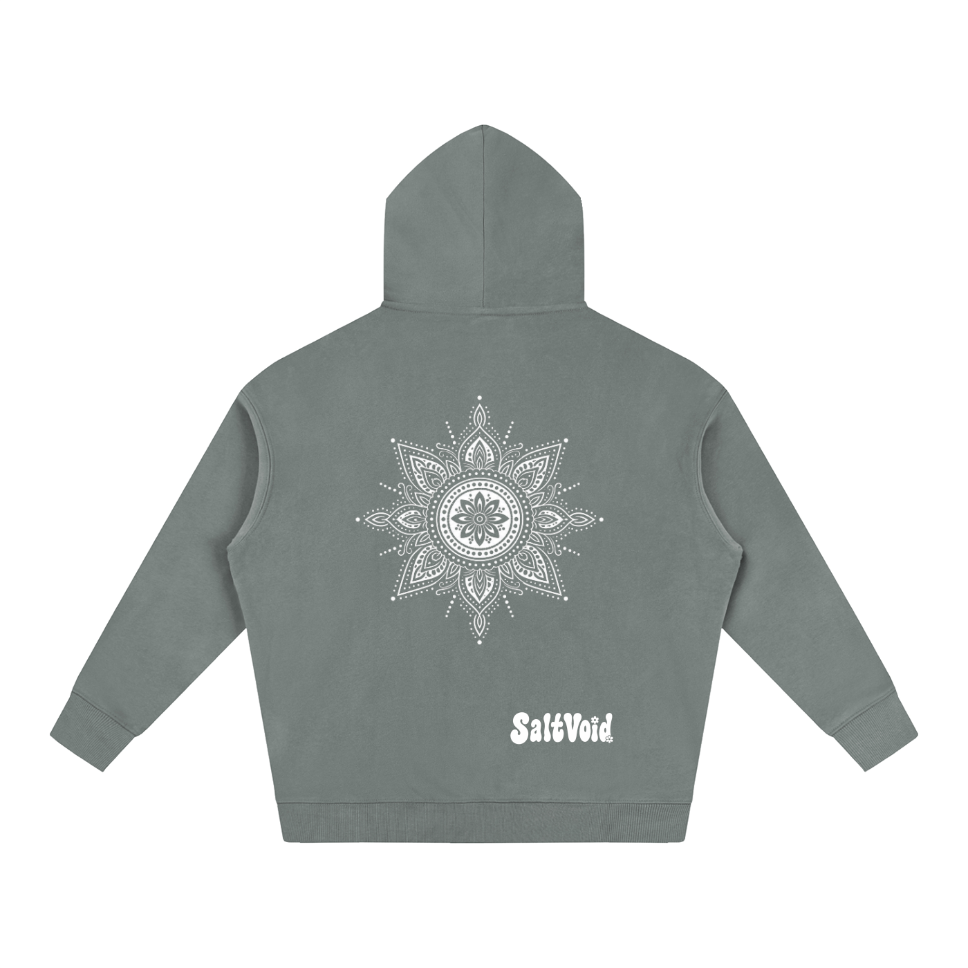 Mandala Oversize Fleeced Hoodie