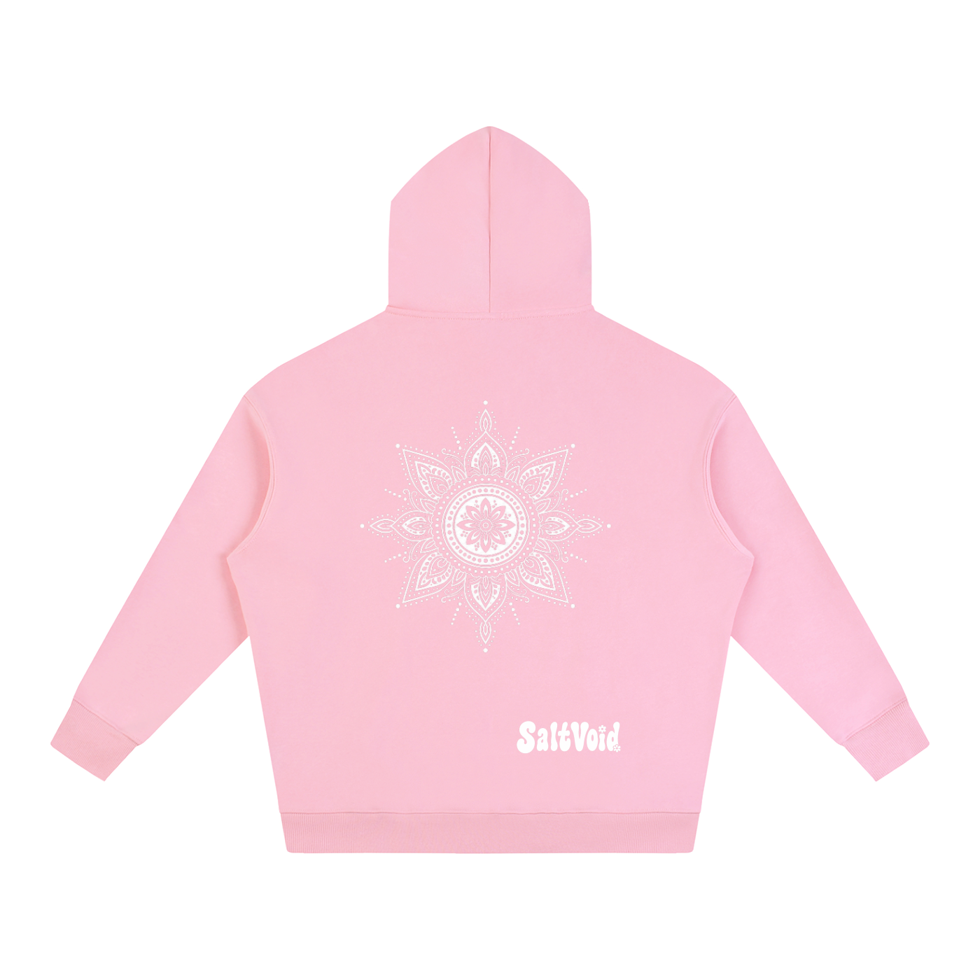 Mandala Oversize Fleeced Hoodie