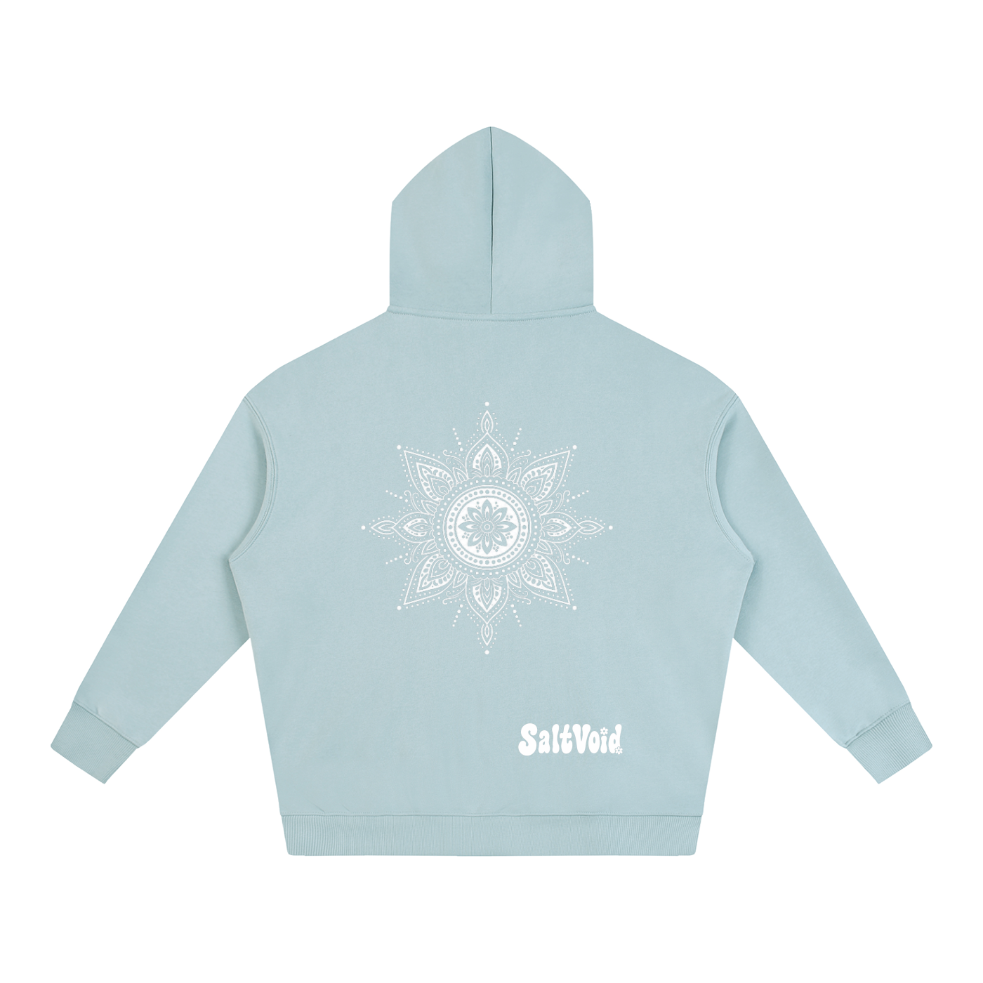 Mandala Oversize Fleeced Hoodie